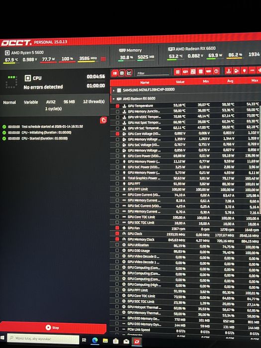 (zarezerwowane)Komputer do gier,pracy.Ryzen 5 5600,rx 6600