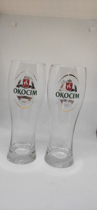 Szklanki, pokale OKOCIM