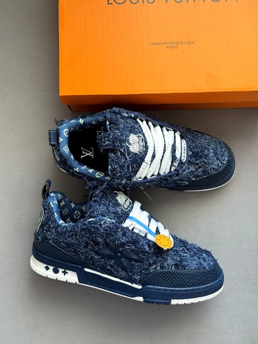 Louis Vuitton Skate 1854 Denim Blue