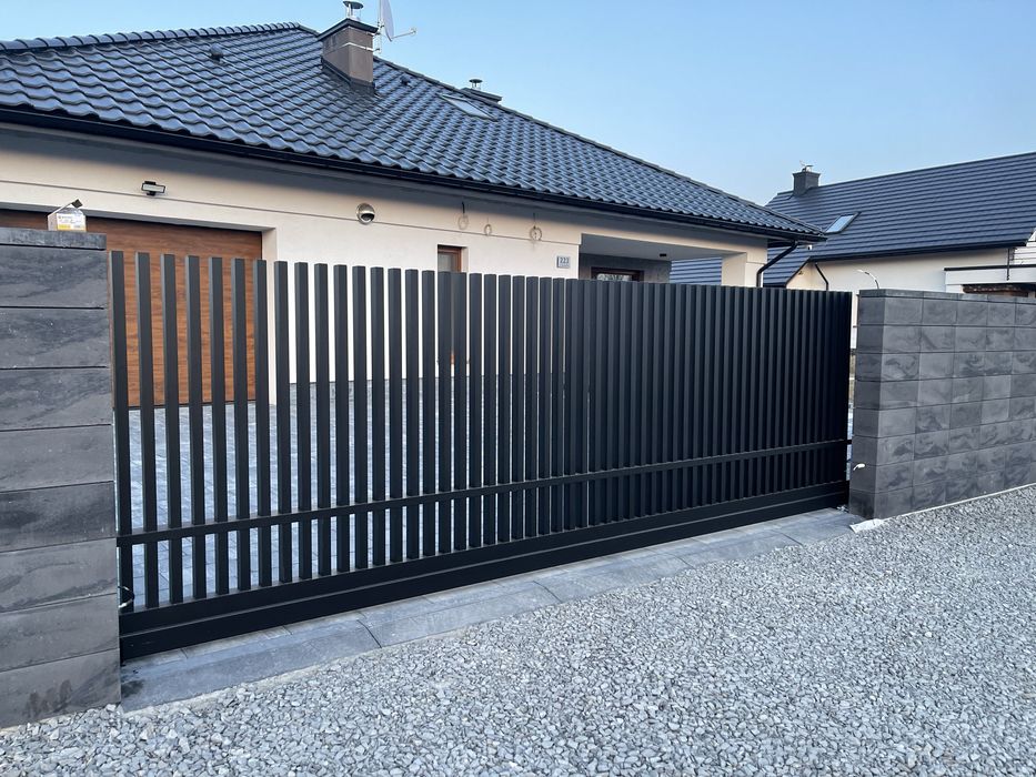 Balustrady bramy przęsła