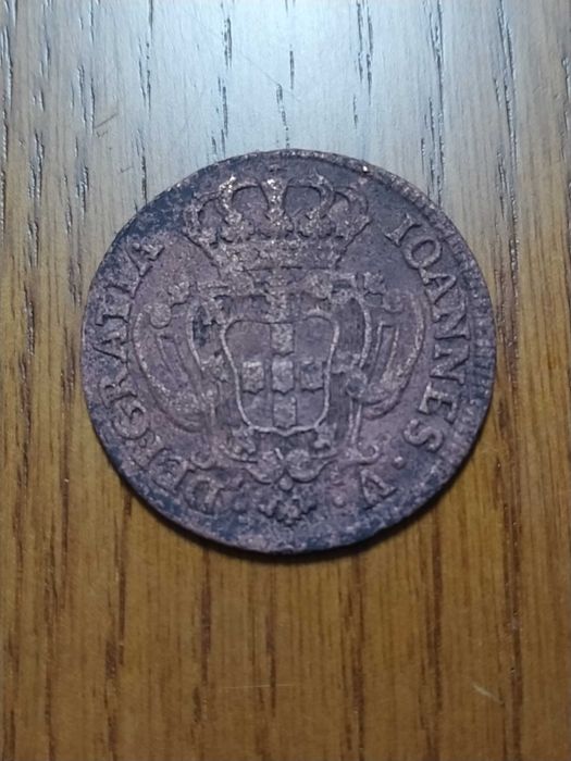 Moeda de 10 Réis de João 5 de 1737