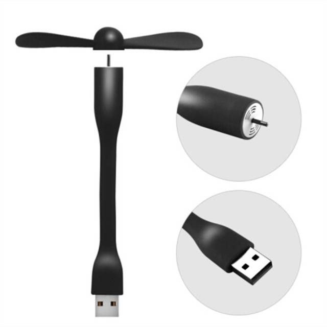 Портативний USB-вентилятор — компактне та зручне рішення для комфортного охолодження в будь-яких умовах | Ідеально підходить для офісу, подорожей  ТОП