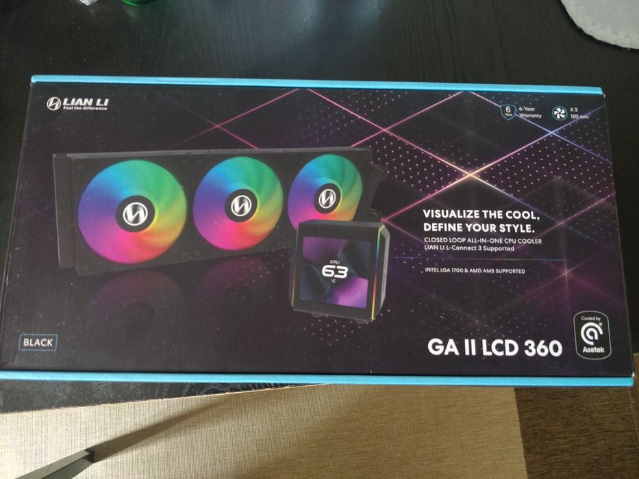 Water cooler LIAN LI    GA II LCD 360