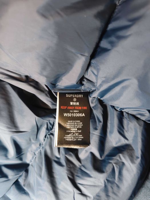 Женская утепленная пуховая парка Superdry Rookie