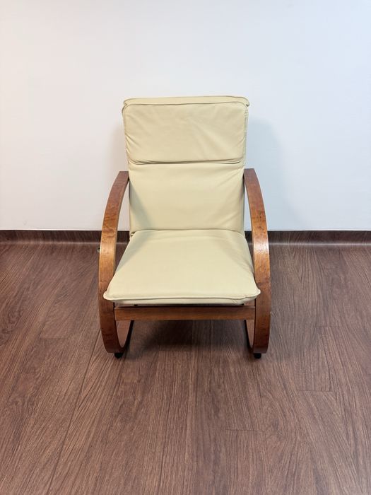 Fotel wypoczynkowy skaj