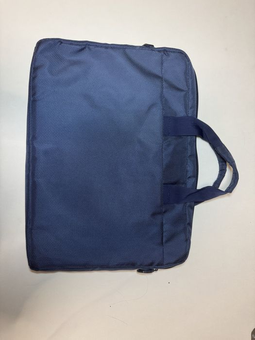 Сумка для ноутбука Riva 8035 Blue синя з плечовим ременем