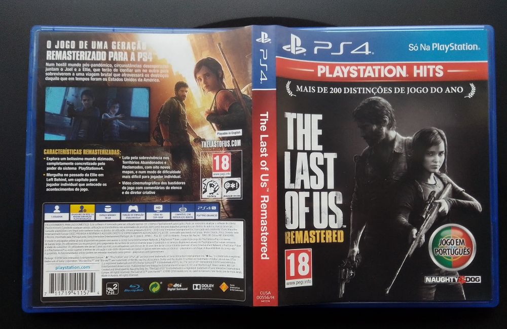 Jogo The Last of Us - Remastered, para PS4 e PS5