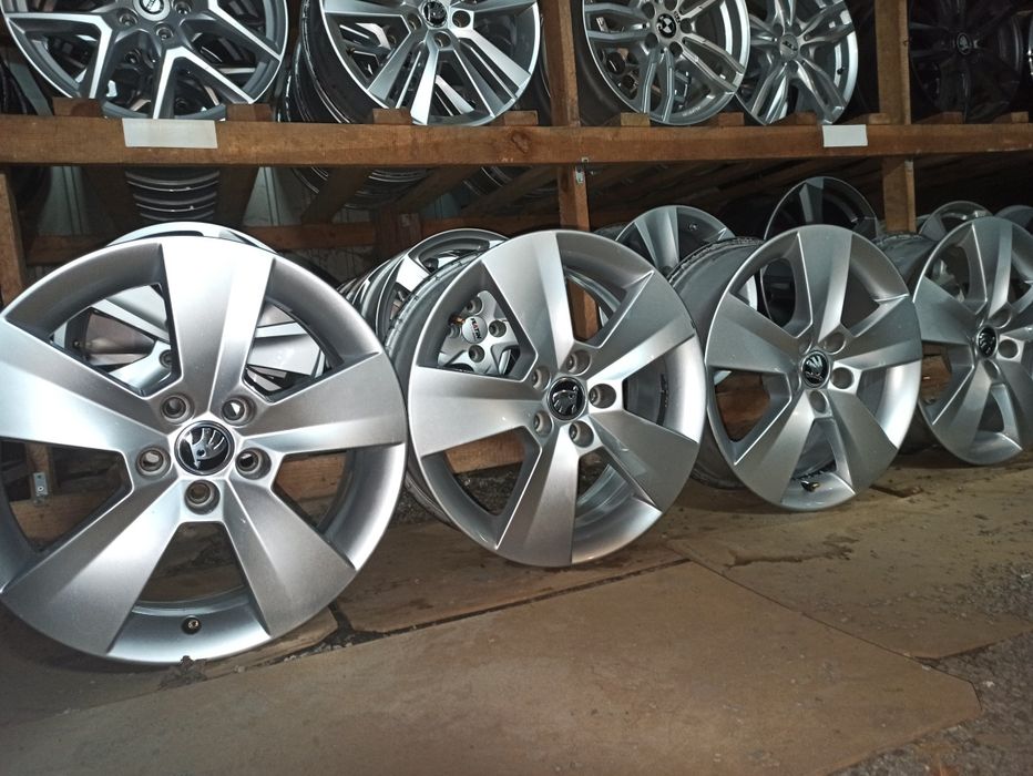 TSM Alufelgi 16"5x112 Ori Skoda Seat Audi VW  Fabia Octavia Superb MG