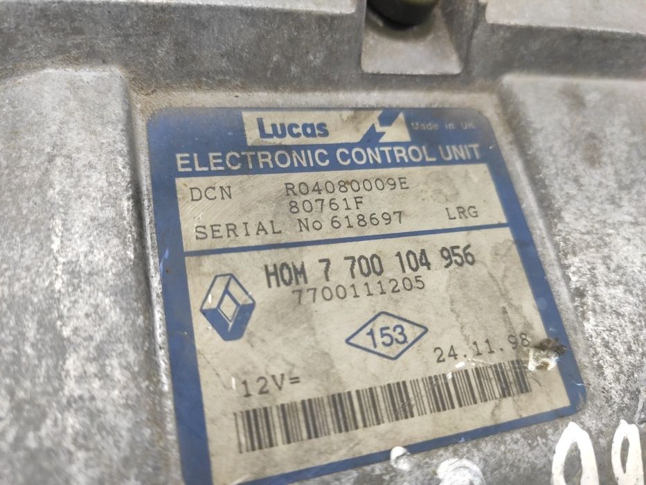 Centralina motor / ECU RENAULT Clio II (BB0/1/2_, CB0/1/2_)
