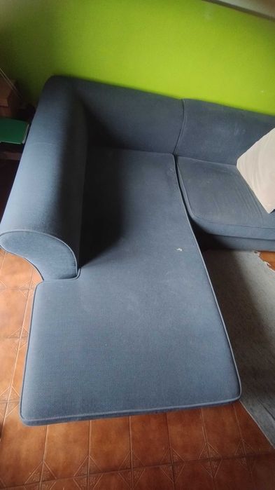Chaise Long Azul escuro