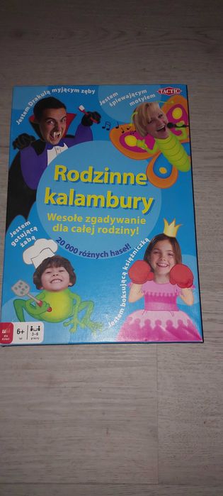 GRA PLANSZOWA Rodzinne Kalambury Tactic | 6+ | Towarzyska Rodzinna
