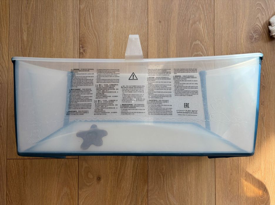 Wanienka Stokke Flexi Bath + wkładka niemowlęca