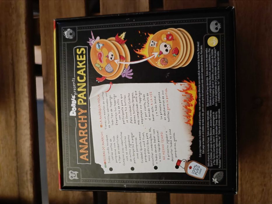 Jogo de tabuleiro "Anarchy pancakes"