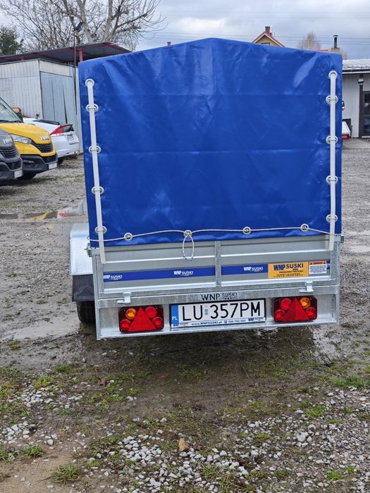 Wynajem wypożyczalnia przyczep przyczepek samochodowych