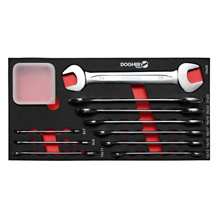 TROLLEY 3 MODULOS + 47 FERRAMENTAS | DOGHER LL29