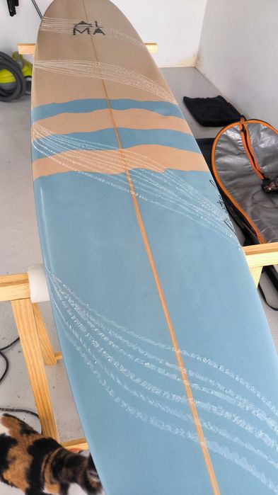 Prancha de surf Longboard progressiva 9'1  |  Ovar, Aveiro
