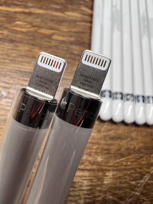 Apple Pencil 1-gen новий Оригінал + чорний чохол є Гарантія