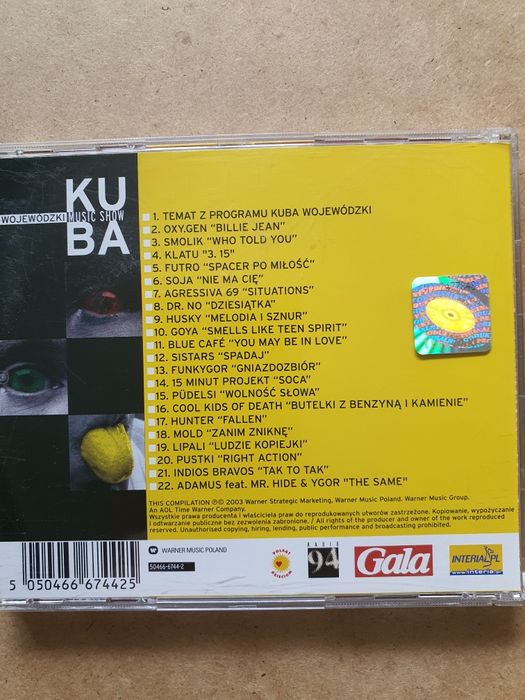 Kuba Wojewódzki Music Show - Składanka - CD