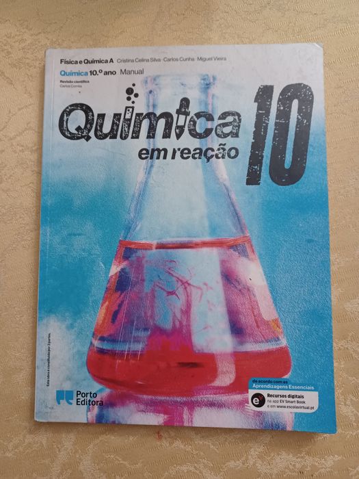 Manual - Química em reação - Física e Química A - 10.º ano