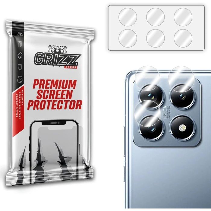 2x Szkło na aparat do Xiaomi 14T Pro Grizz HybridGlass