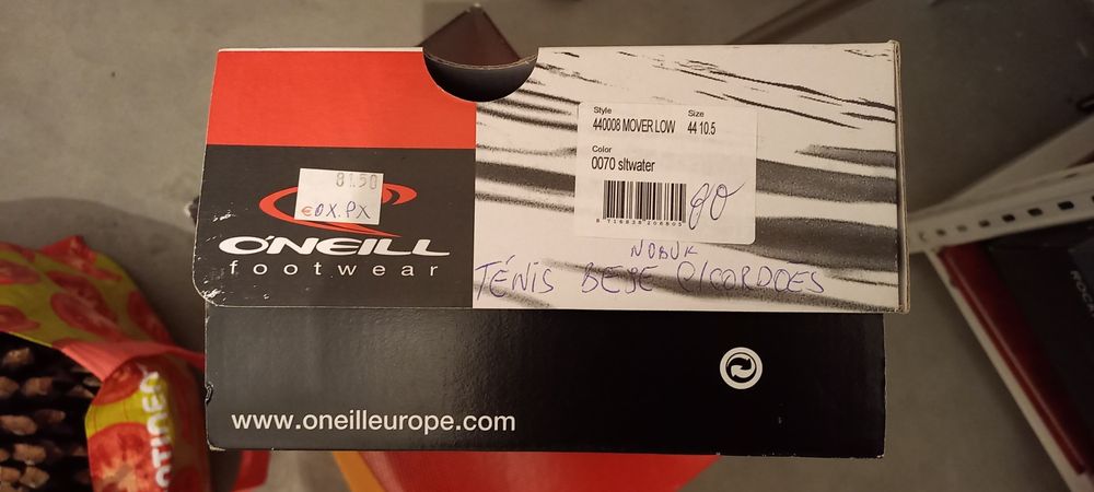 Ténis de bicicleta  da Oneill 44.