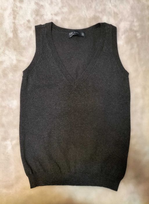 Colete antracite, Tam. M, Zara