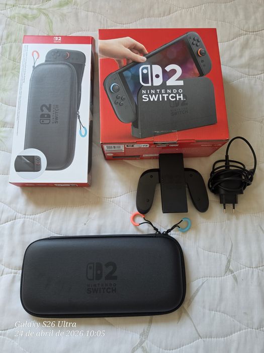 Nintendo switch 2 como nova