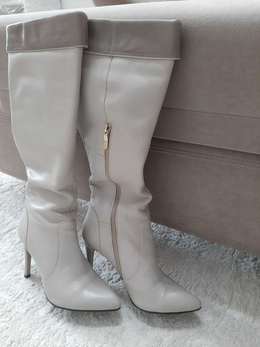 Демісезоні шкіряні чоботи Respect 36 розмір