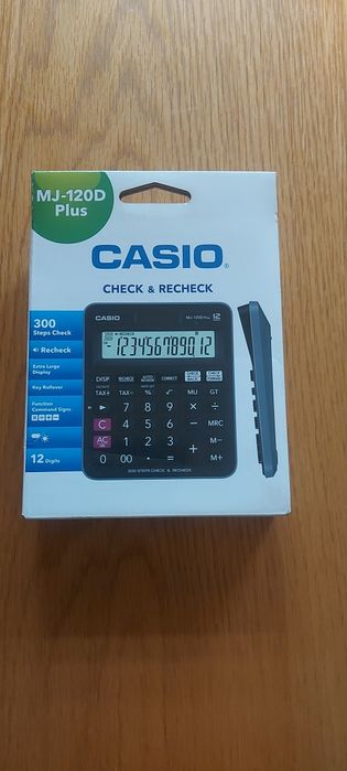 Kalkulator casio mj-120D plus