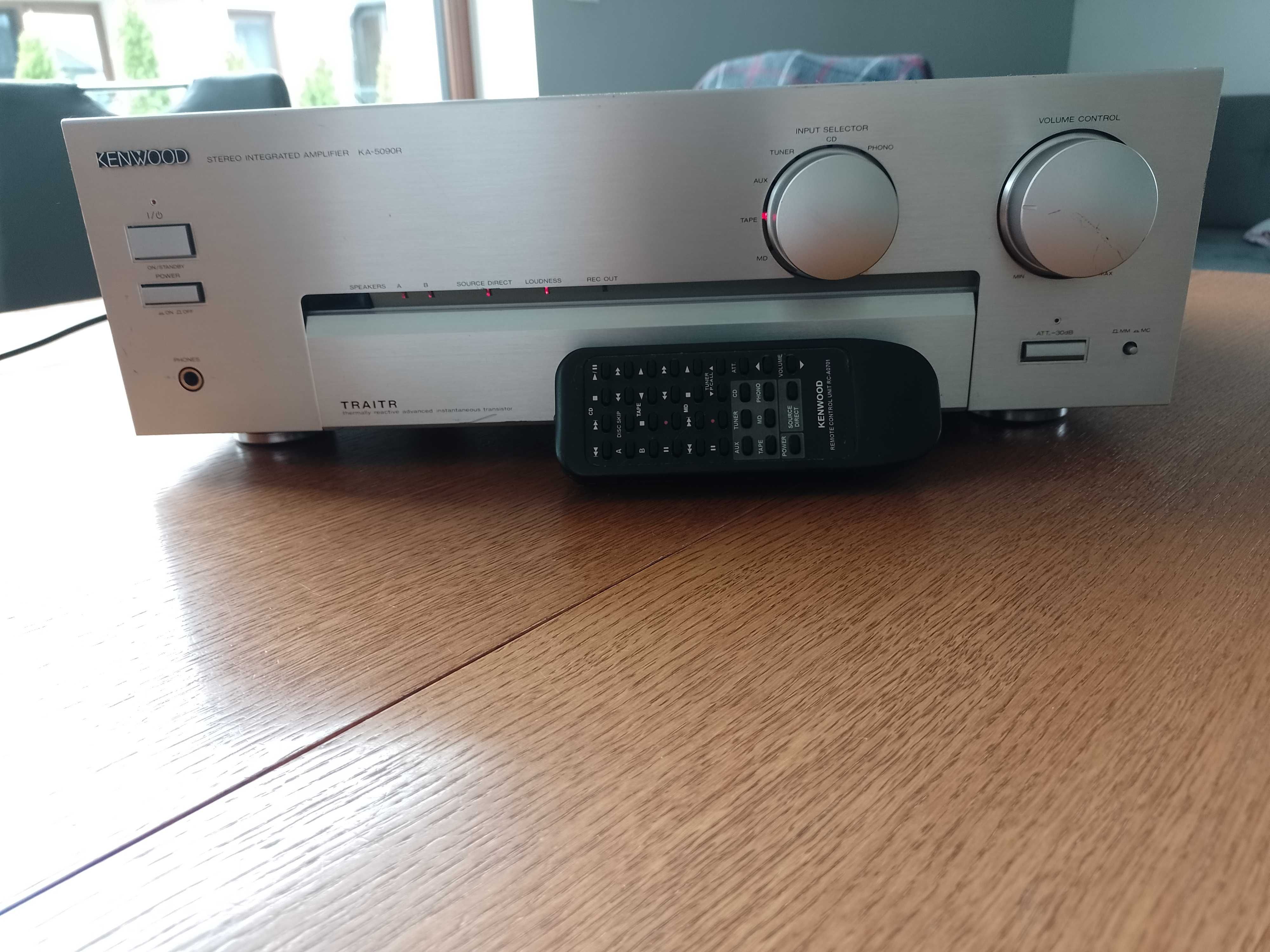 Wzmacniacz KENWOOD KA-5090r z pilotem Brzezia Łąka • OLX.pl