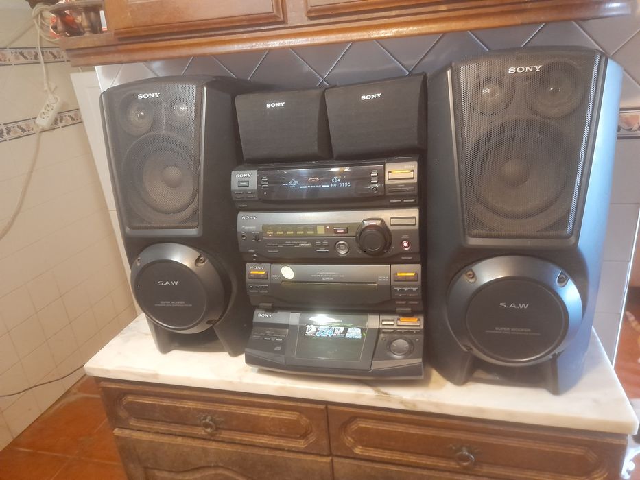 Aparelhagem  Sony LBT-XB8AV Vintage