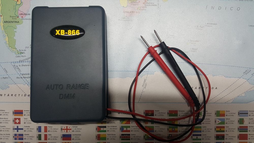 Mini multimetro de bolso