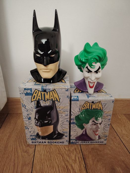 Bustos do  Batman e do joker