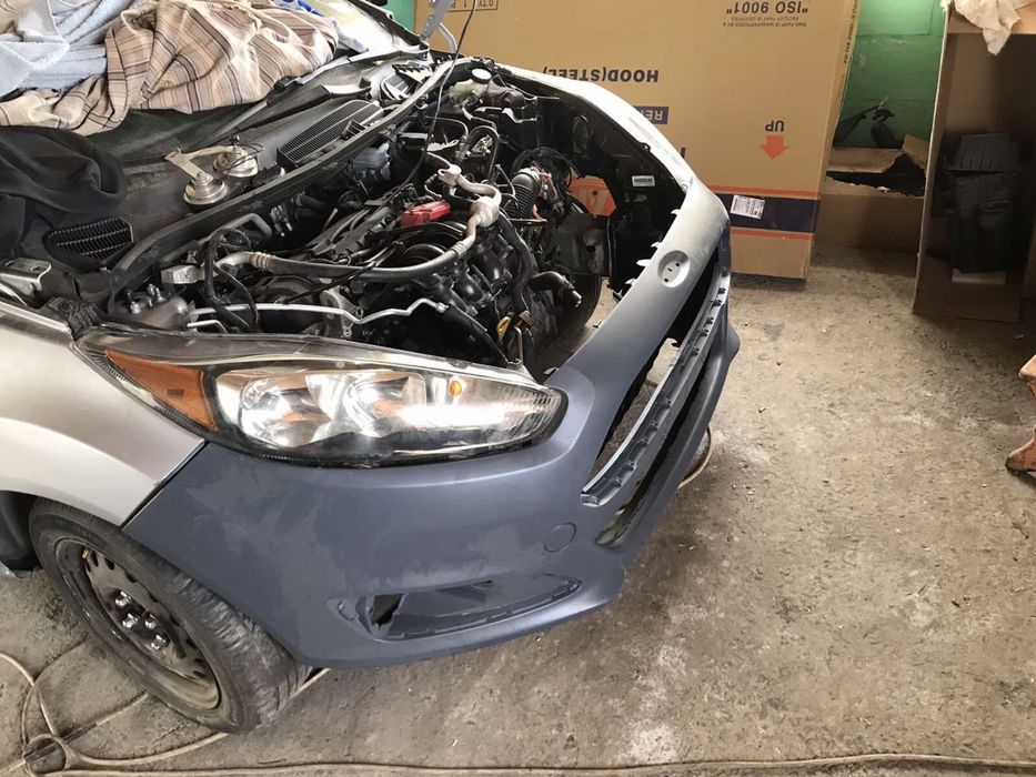 Ford fiesta mk7 бампер usa