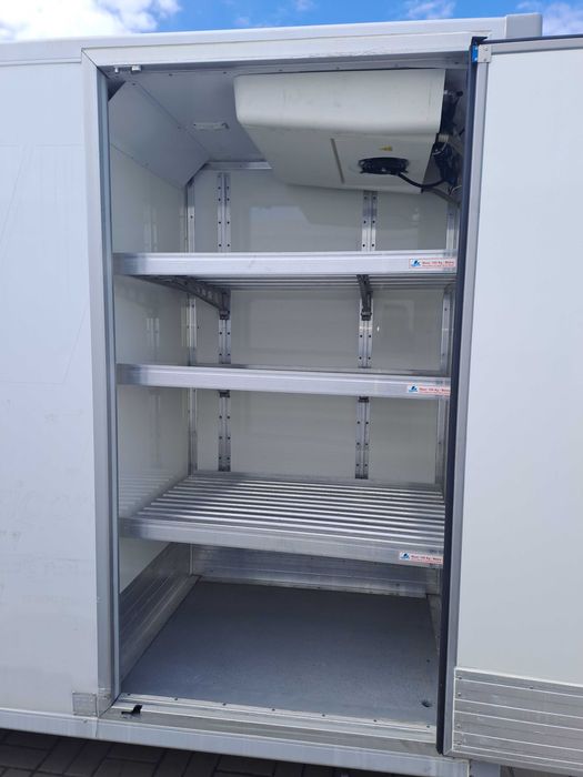 Будка-рефрижератор 3,90 м двохкамерна Carrier Xarios 600 Mt / 400 В з підрамником б/у 2016 р. в.