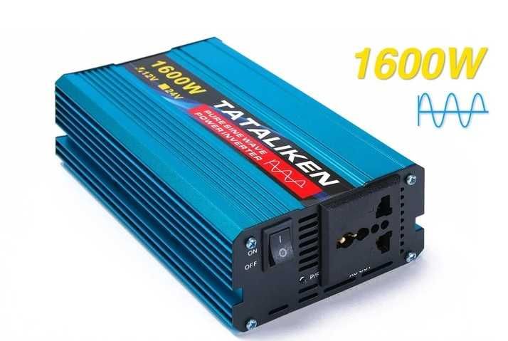 Інвертор 1600 Вт – альтернатива дорогій зарядній станцїї, чистий синус