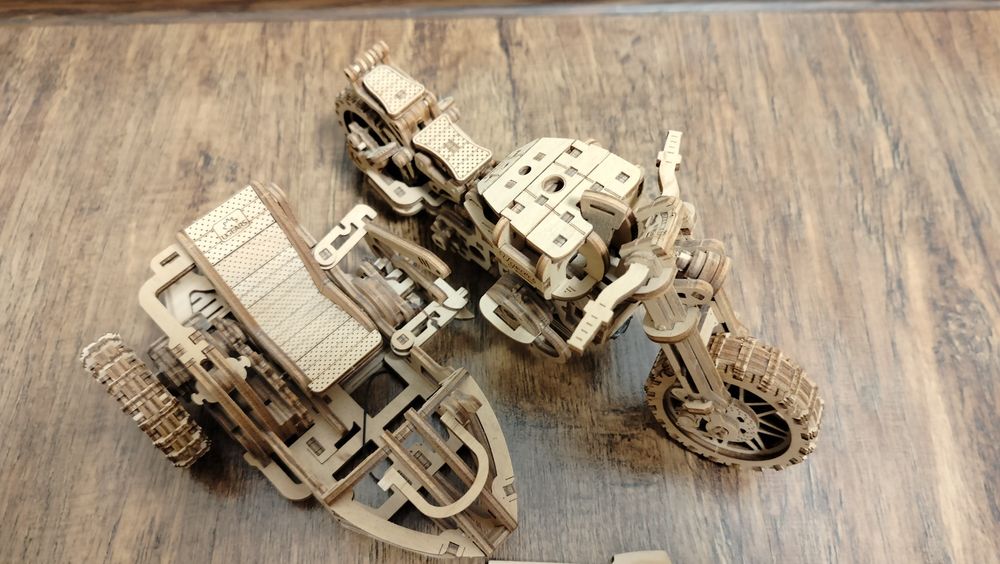 Конструктор Ugears 3d дерев'яний Мотоцикл