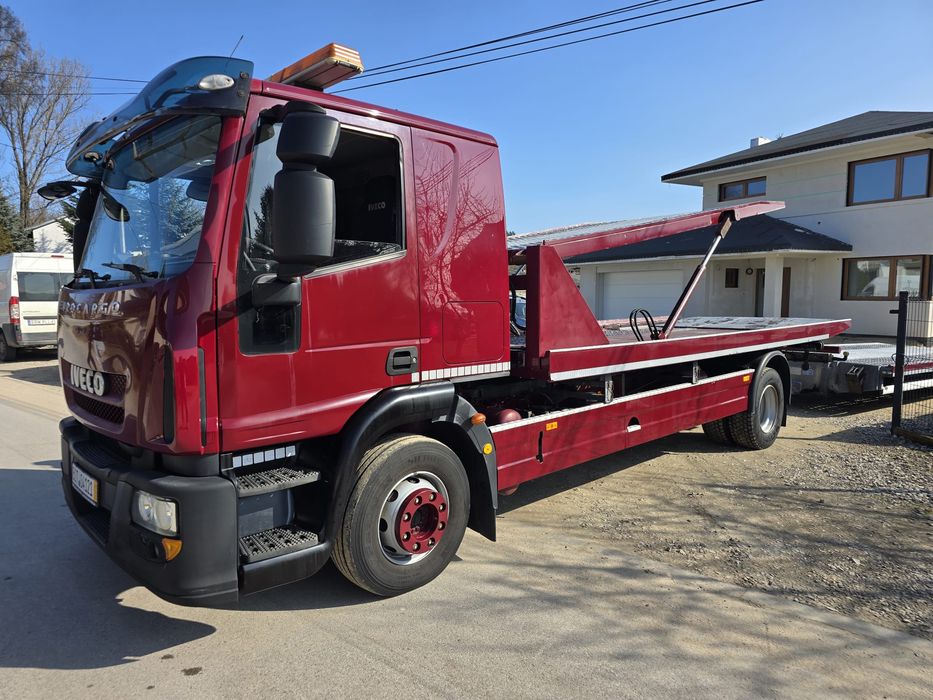 Eurocargo 140E28 Pomoc Drogowa  Płyta Tischer z piętrem  Vachal Zat100