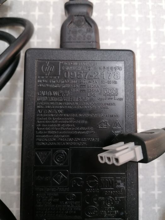 Transformador adaptador HP 0957/2178 original