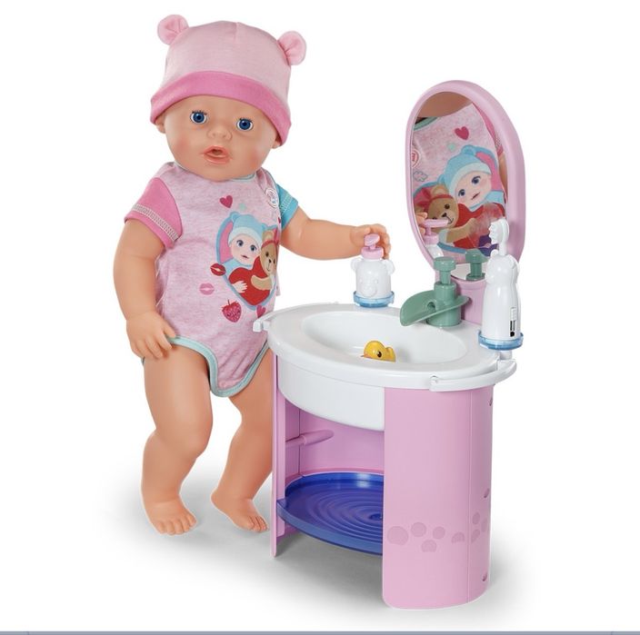 Умивальник  Baby Born Ранковий догляд для Бебі Борн Емма та Стільчик