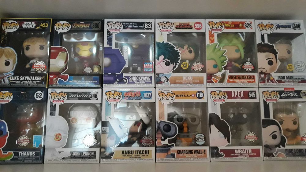 Funko Pops: Lote de Edições Especiais a Baiço Preço [Pack > Junto]