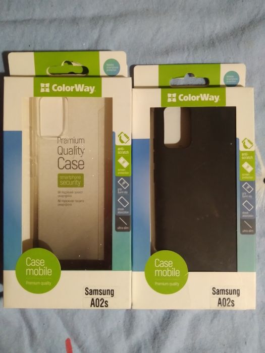 Продам чехли на телефон Самсунг А 02S в гарному стані