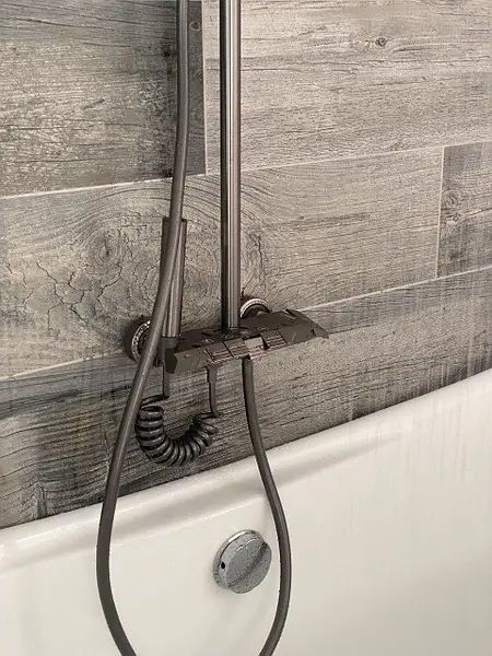 Душевая система з клавішами Boutique Bathroom mini графит