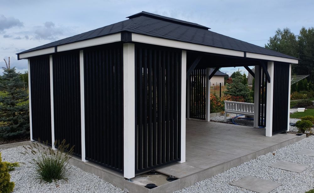 Altana ogrodowa 5x4m altanka domek drewutnia