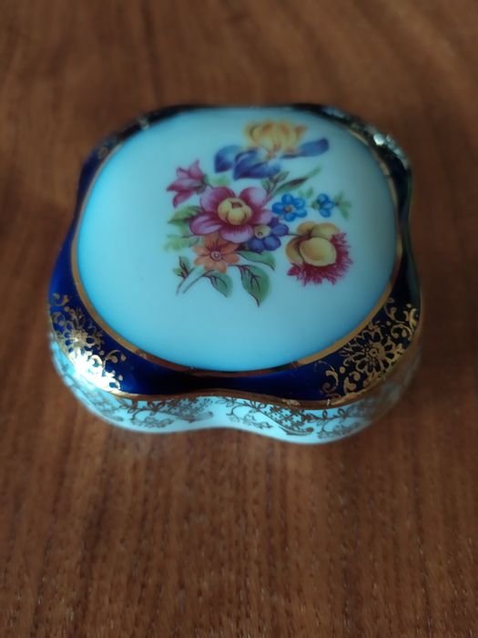 Вінтажна порцелянова шкатулочка для прикрас PM Martinroda Germania