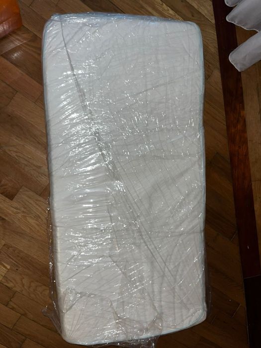 Colchão, edredão e cobertor