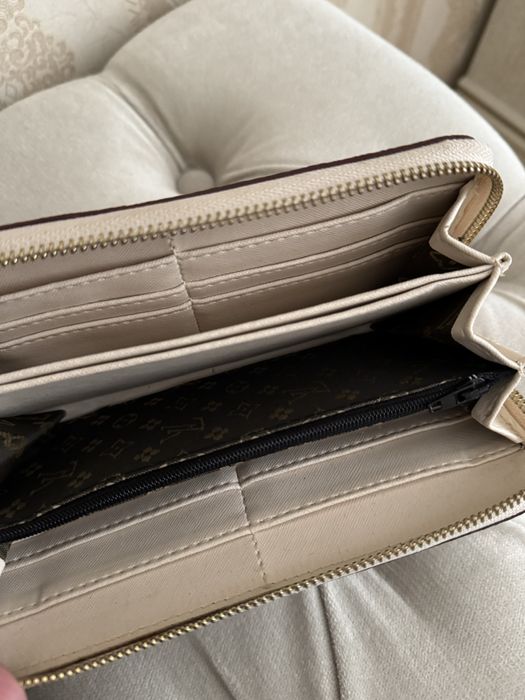 Кошелек Louis Vuitton, клатч на молнии , луи витон,брендовый кошелек