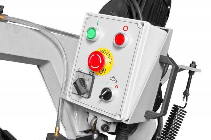 Piła taśmowa taśmówka przecinarka metalu stoły podajnik stół roboczy