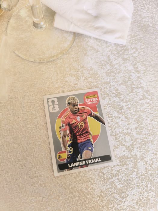 Extra sticker Lamine yamal prata