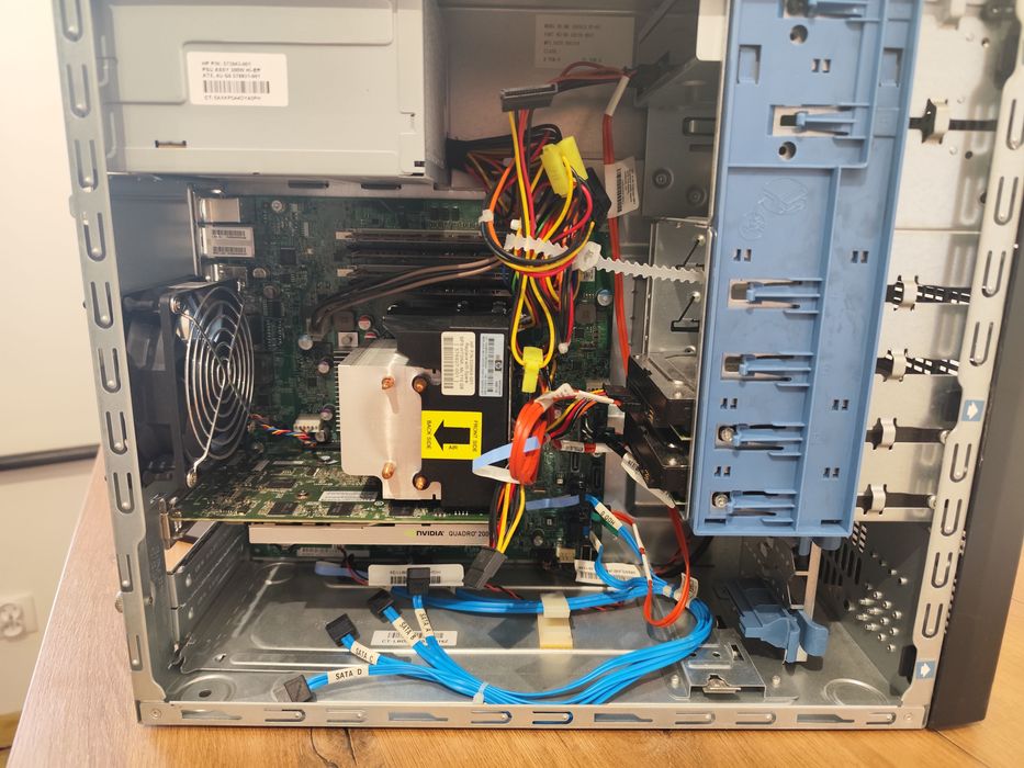 HP ProLiant ML110 G6 Serwer Stacja robocza komputer Xeon NVIDIA quadro